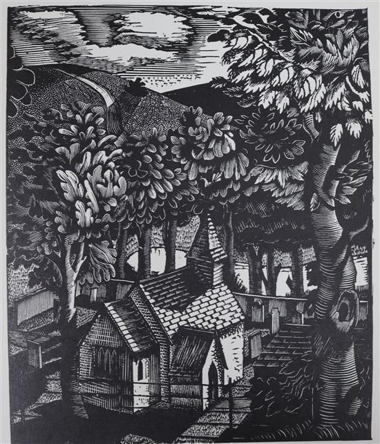 Ravilious, Eric - The Wood Engravings of Eric Ravilious, folio, one of 500, with 113 plates, 3 folding,
